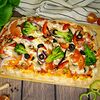 Фото к позиции меню Пицца римская Вегетарианская (овощная)