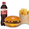 Фото к позиции меню Комбо с чизбургером