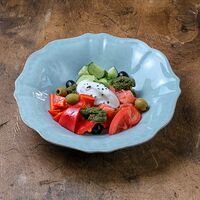 Овощной салат с греческой заправкой