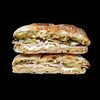 Фото к позиции меню Краст-сэндвич ветчина и сыр