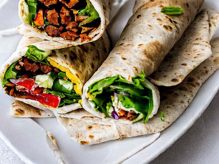 Middle eastern wrap