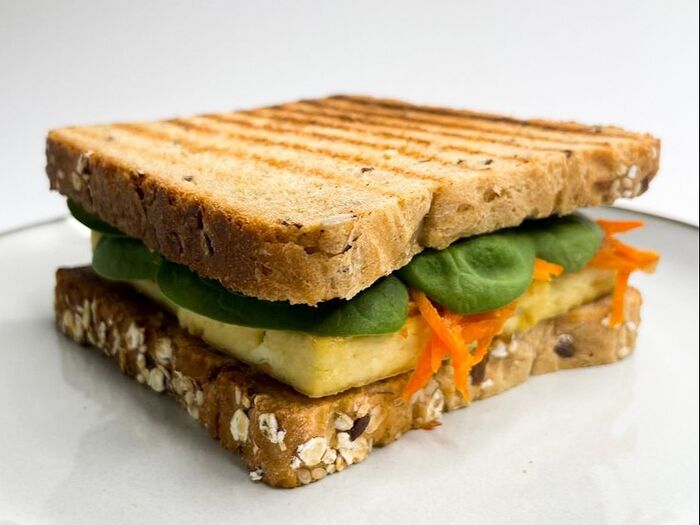 Овощной сэндвич с тофу