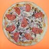 Фото к позиции меню Пицца мясная (сливочная основа)