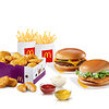 Фото к позиции меню Обед с Чизбургером, Чикенбургером и Чикен МакНаггетс