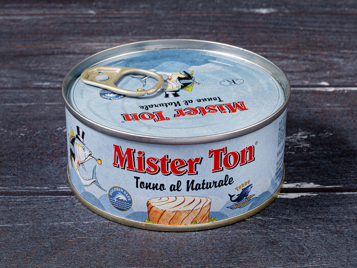 Ломтики филе тунца желтоперого в собственном соку Mister Ton