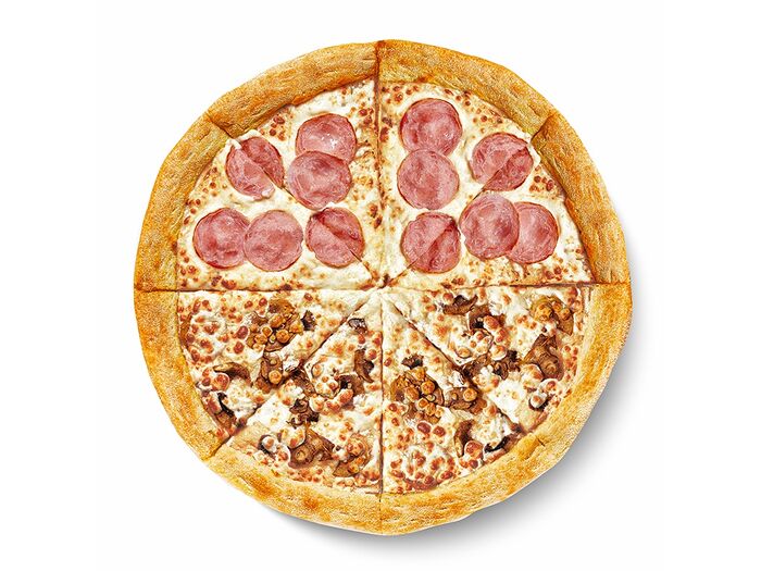 Пицца Грибной факт на толстом тесте