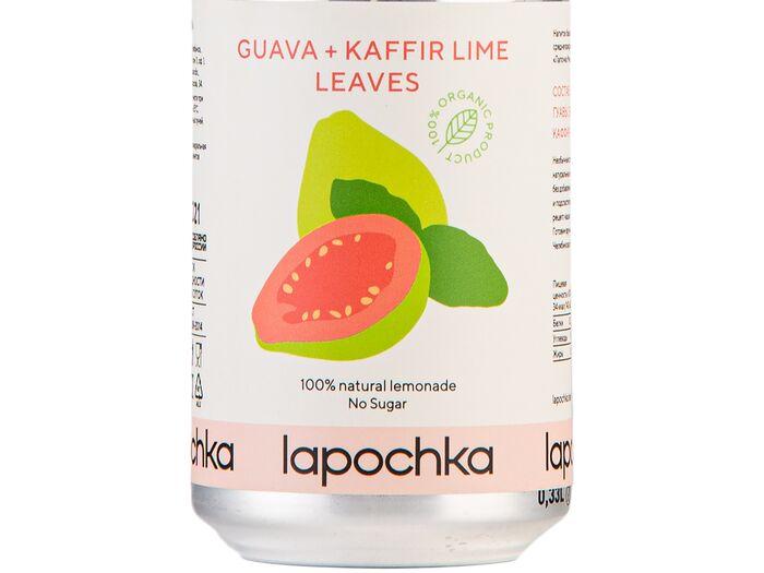 Лимонад Lapochka гуава-листья лайма