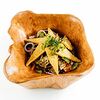 Фото к позиции меню Тофу в кляре с овощами и азиатской заправкой из мисо