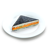 Фото к позиции меню Азия-сандвич с крабовым мясом