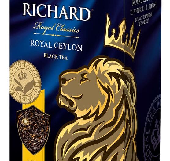 Чай черный крупный лист Richard Royal Ceylon 180г