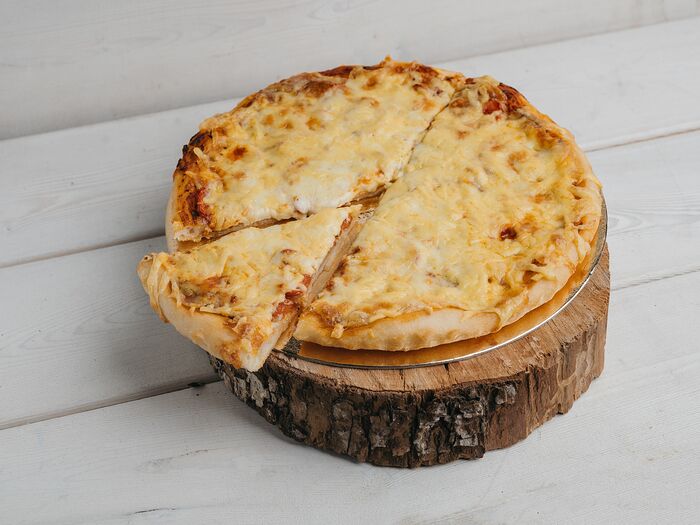 Пицца Томаты и сыр без глютена