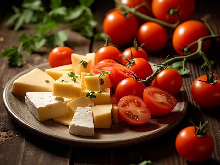 Cheese & tomato