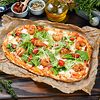 Фото к позиции меню Римская пицца Цезарь с креветками 35 см