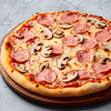 Фото к позиции меню Пицца ветчина с грибами