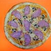 Фото к позиции меню Пицца с ветчиной и грибами (томатная основа)