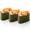 Фото к позиции меню Три острые суши с креветкой