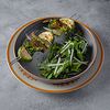Фото к позиции меню Тёплый зелёный салат с овощами на мангале