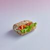 Фото к позиции меню Половина сэндвича с лососем