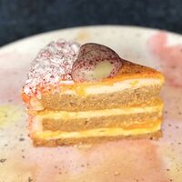 Торт Манго & Белый шоколад (веган, без глютена, без сахара)