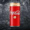 Фото к позиции меню Coca-cola 0,33 vanilla ж/б