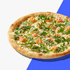 Фото к позиции меню Пицца с лососем и сливочным соусом