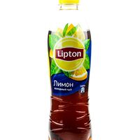 Чай холодный черный Lipton Лимон