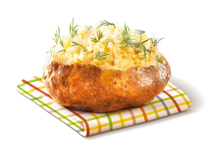 Крошка-картошка с укропом и маслом