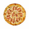 Фото к позиции меню Пицца Курица с беконом на белом соусе