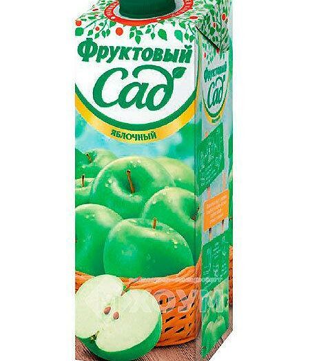 Сок фруктовый сад Яблочный