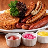 Колбаски Wurst teller на двоих