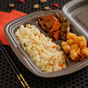 Фото к позиции меню Китайка-сет с рисом, Го Бао Жоу и свининой с перцем