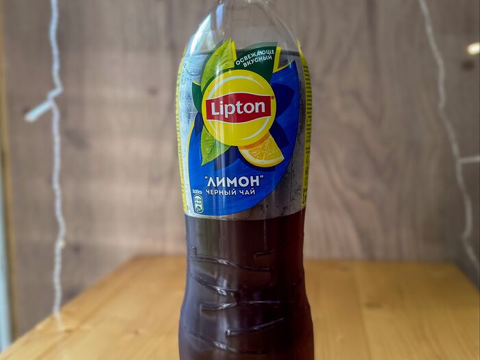 Lipton Чёрный чай Лимон
