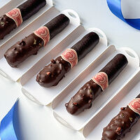 Набор шоколадных пирожных Сигары на 23 февраля