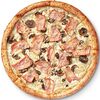 Фото к позиции меню Пицца Окорок трюфельный на тонком тесте