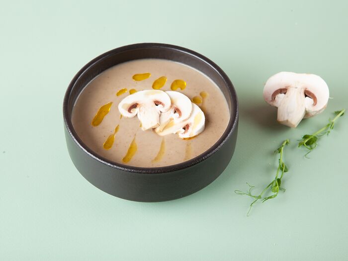 Сливочный крем-суп из грибов