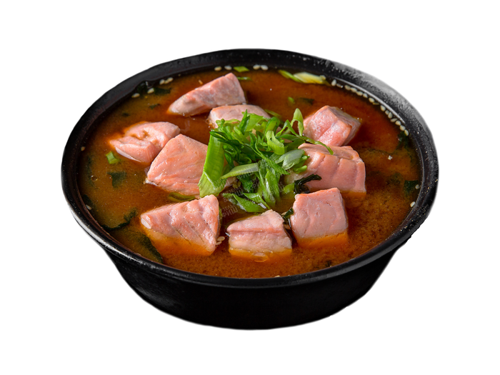 Мио суп с лососем