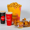 Фото к позиции меню Комбо-набор Всё Включено с карамельным попкорном