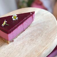 Торт-суфле Клюква