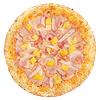 Фото к позиции меню Пицца Гавайская 30 см (пыш)
