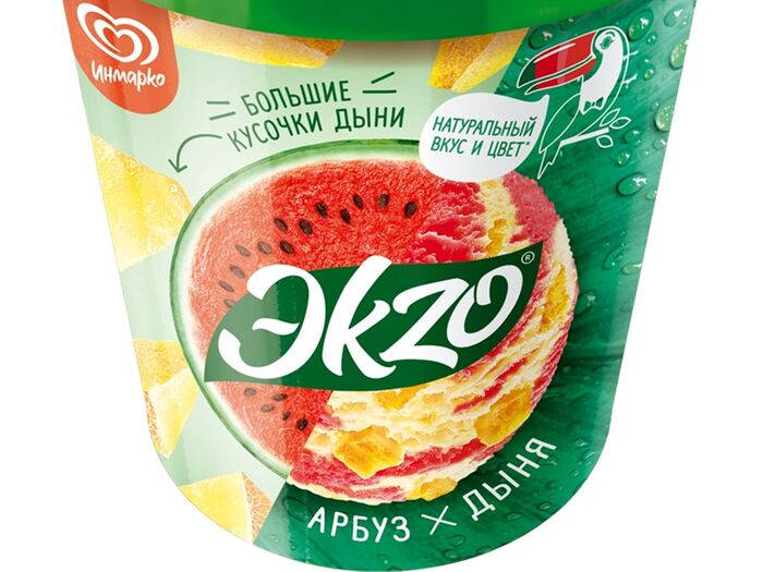 Мороженое Ekzo арбуз-дыня