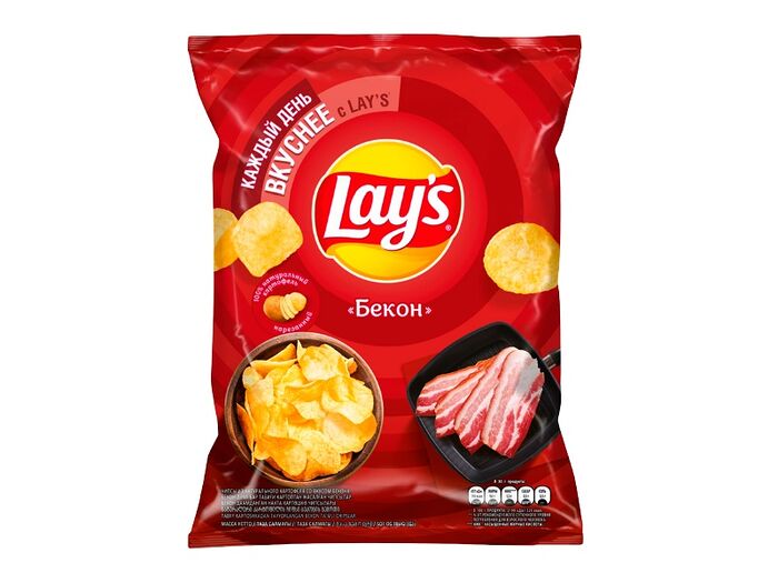 Чипсы Lays бекон