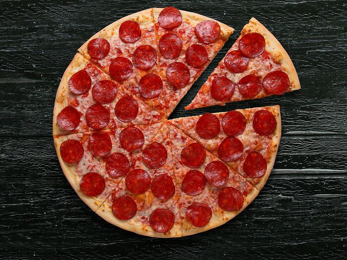Пицца Пепперони на тонком тесте 43 см