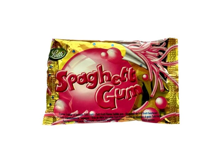 Lutti жевательная резинка Спагетти Gum