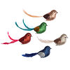 Фото к позиции меню Сноу бум украшение декоративное в виде птицы, 14x4x5 см, 5 цветов