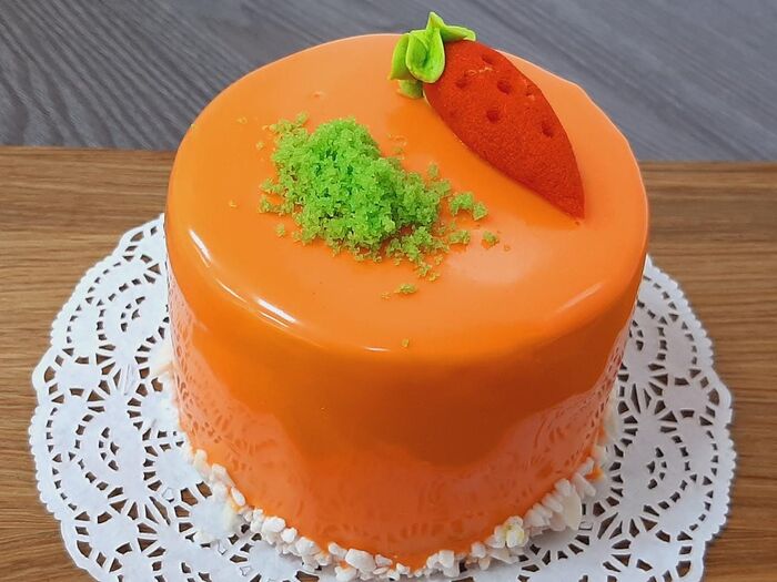 Пирожное Морковно-ананасовое
