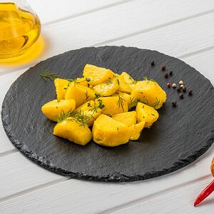 Картофель отварной с маслом и зеленью