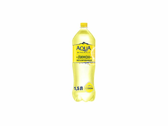 Aqua Minerale с соком лимона
