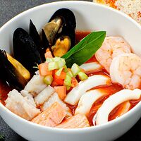 Суп Томатный с морепродуктами