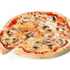 Фото к позиции меню Пицца ветчина и грибы