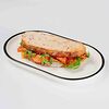 Фото к позиции меню Сэндвич с лососем